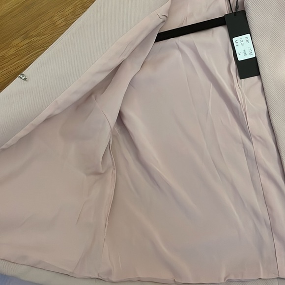 Lucy Paris light pink/purple bell sleeve blazer - Picture 5 of 8